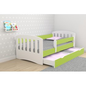 Detská posteľ CLASSIC - zelená, All Meble